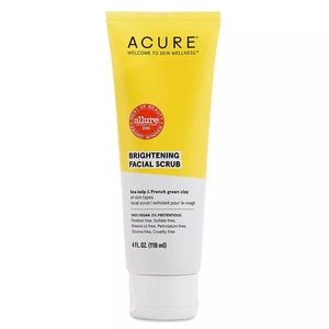 Acure brightening facial scrub new unopened never used
